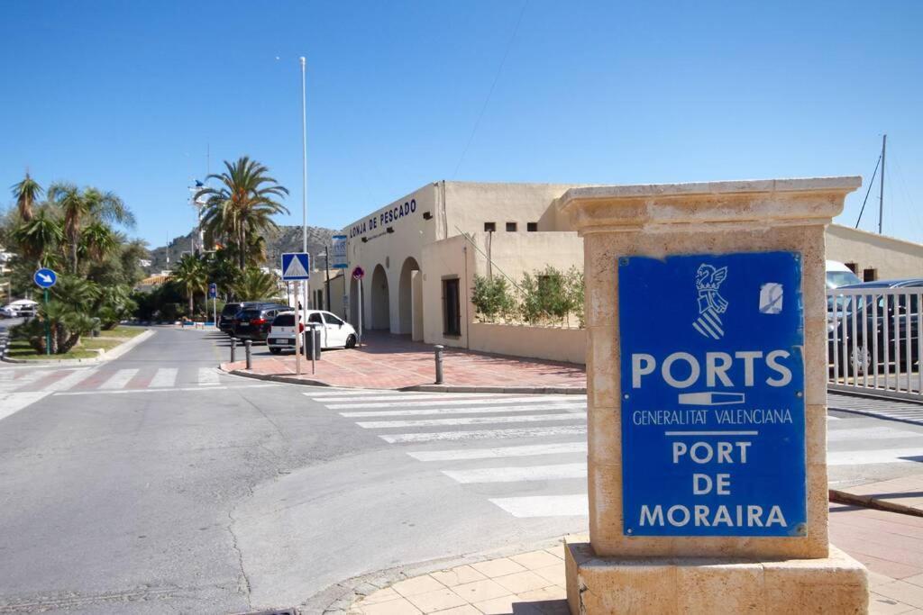 Bear Holiday - Apartment Beau With Sea View In Moraira Near The Beach Eksteriør bilde
