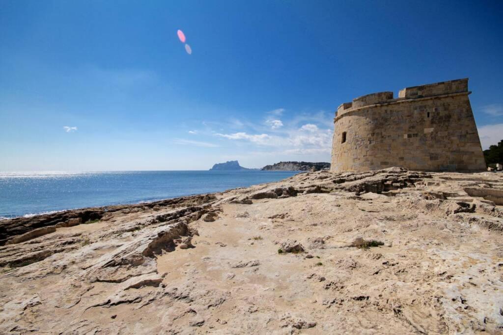 Bear Holiday - Apartment Beau With Sea View In Moraira Near The Beach Eksteriør bilde