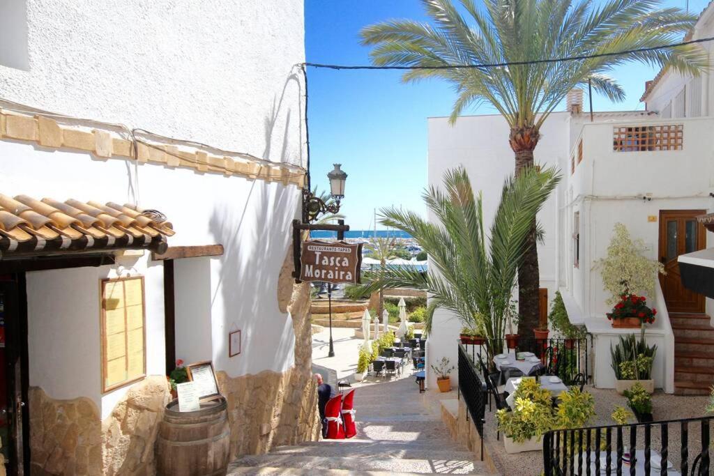 Bear Holiday - Apartment Beau With Sea View In Moraira Near The Beach Eksteriør bilde